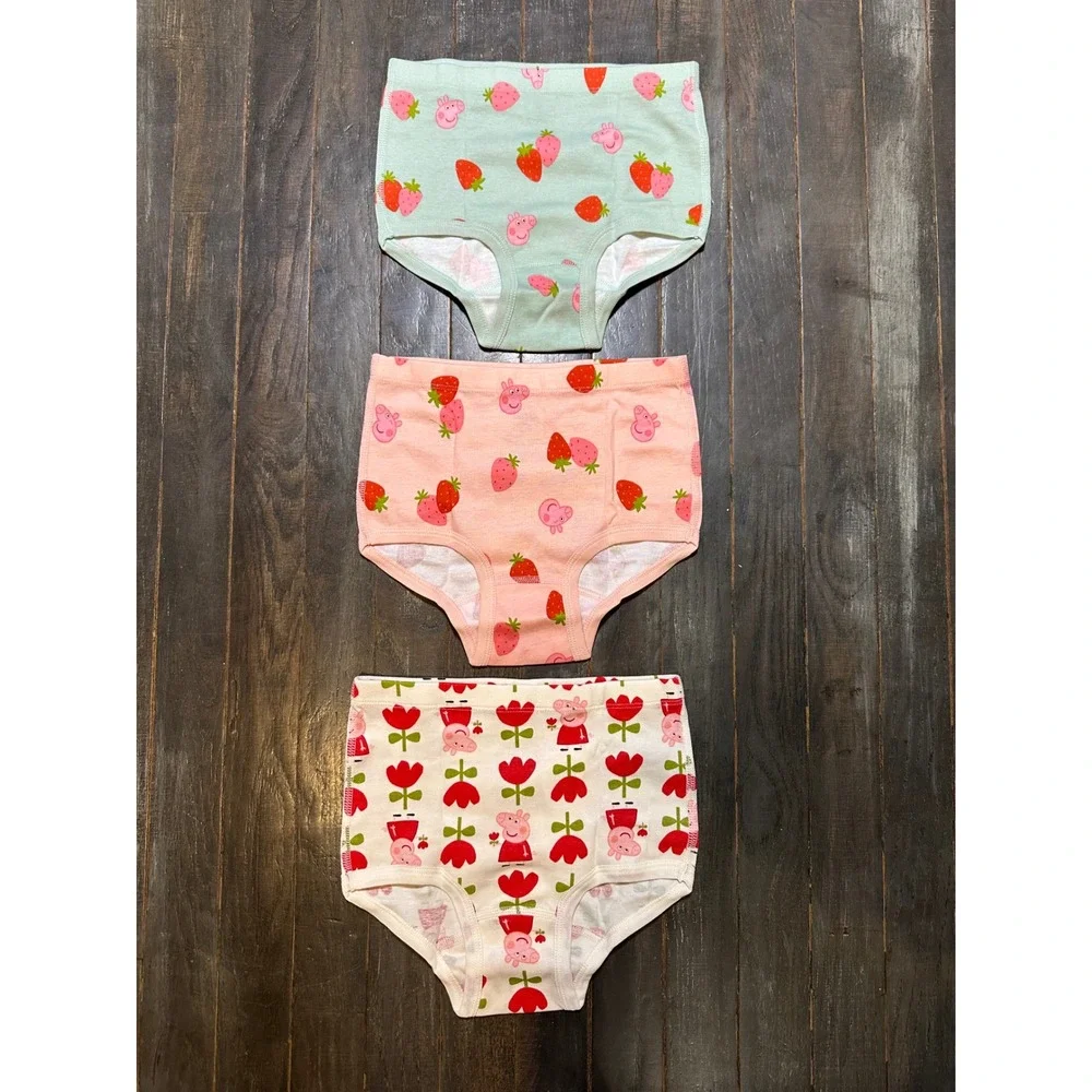 Hanna Andersson Peppa Pig Organic Cotton Underwear Set 3pk Girls